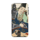 Samurai - Kamisaka Sekka Momoyogusa Iphone Case, Xs Max / Matte, Phone Case Traditional Japanese Ukiyo-e Artwork Samurai Warrior