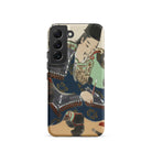 Samurai Kamisaka Sekka Momoyogusa Samsung Case, Galaxy S22 / Matte, Smartphone Case Illustration Person Traditional Attire