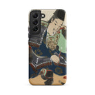 Samurai Kamisaka Sekka Momoyogusa Samsung Case, Galaxy S22 Plus / Matte, Smartphone Case Traditional Japanese Style Illustration Person