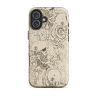 Samurai Katsushika Hokusai Iphone Case, 16 Plus / Matte, Phone Case Japanese Art