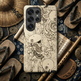 Samurai - Katsushika Hokusai Phone Case, Mobile Cases, Toby Leon