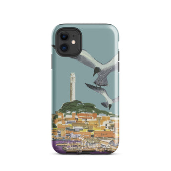 San Francisco Travel Poster Iphone Case, 11 / Gloss, Mobile Phone Cases, Toby Leon