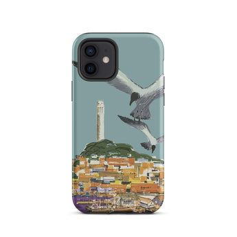 San Francisco Travel Poster Iphone Case, 12 / Matte, Mobile Phone Cases, Toby Leon