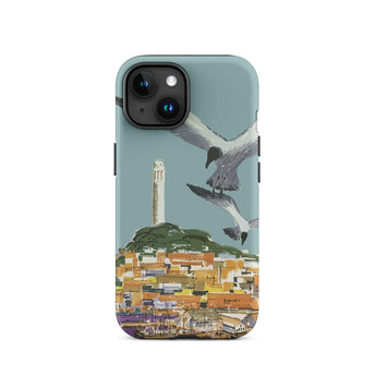 San Francisco Travel Poster Iphone Case, 15 / Matte, Mobile Phone Cases, Toby Leon