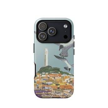 San Francisco Travel Poster Iphone Case, 17 Pro / Gloss, Mobile Phone Cases, Toby Leon
