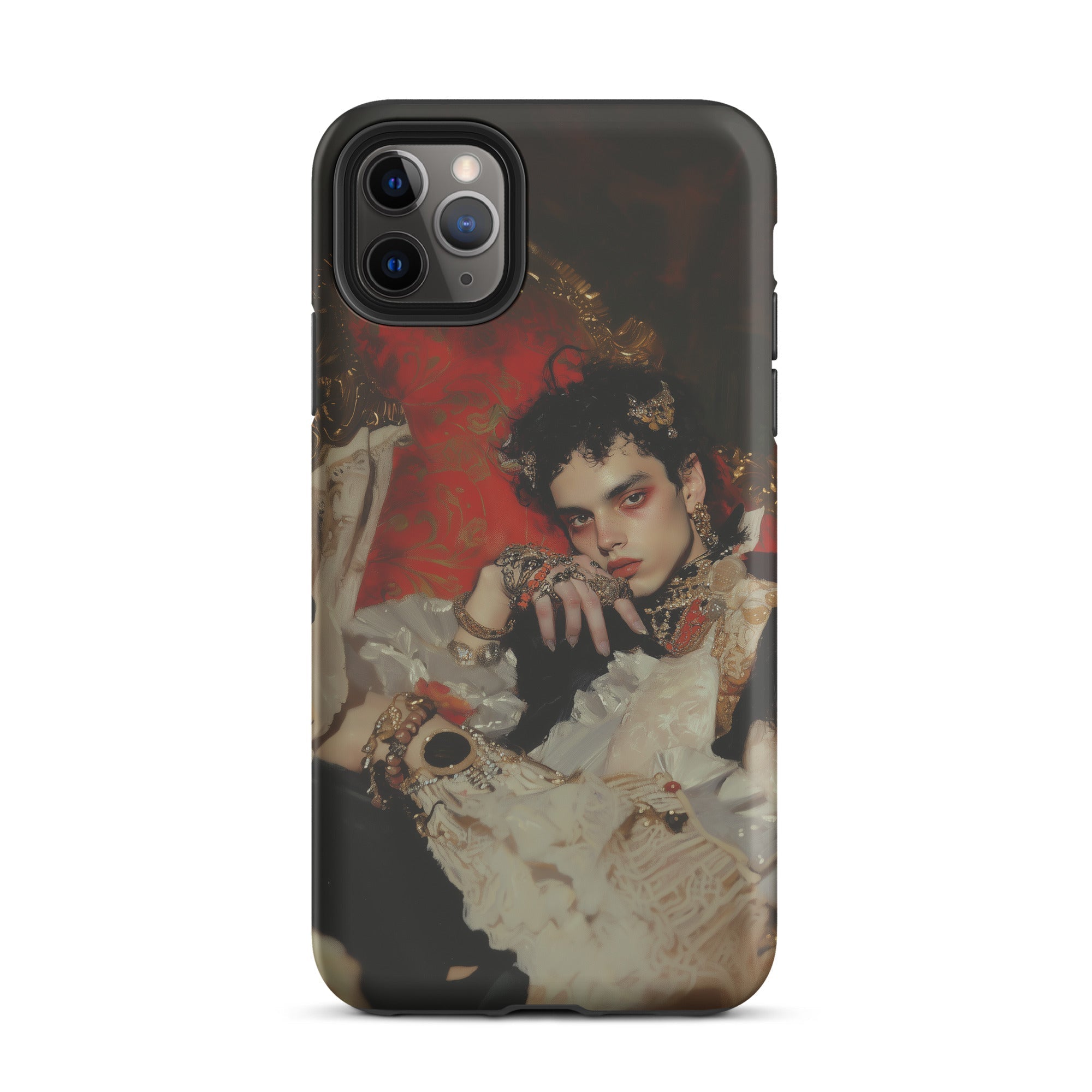 Santino Queer Vampire King Iphone Case, 11 Pro Max / Matte, Printed Phone Case