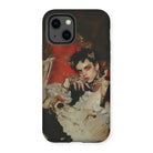 Santino - Queer Vampire King Iphone Case, 13 / Matte, Phone Case Dramatic Portrait Person Ornate Victorian-style Clothing