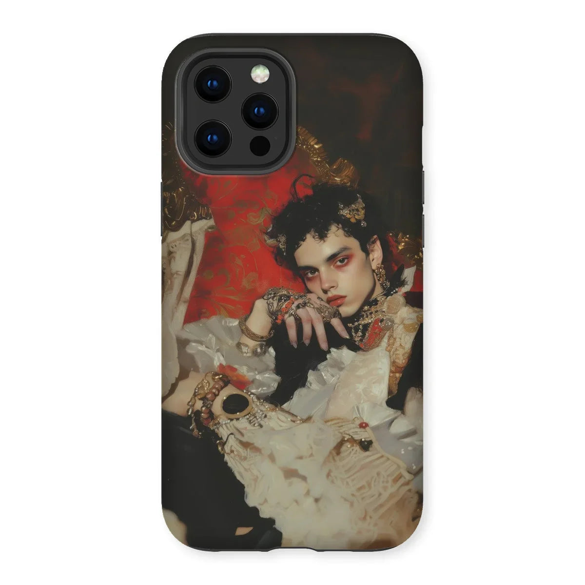 Santino - Queer Vampire King Iphone Case 12 Pro Max / Matte Mobile Phone Cases