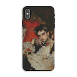 Santino - Queer Vampire King Iphone Case, Xs Max / Matte, Phone Case Dramatic Renaissance-style Portrait Painting