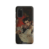 Santino - Queer Vampire King Phone Case Samsung Galaxy S20 / Matte Black Phone Case Detailed Portrait Person Ornate Vintage-style Queer