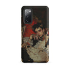Santino Queer Vampire King Samsung Case, Galaxy S20 Fe / Matte, Black Smartphone Case Dark Fantasy Art Print