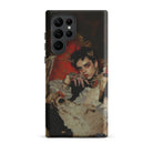 Santino Queer Vampire King Samsung Case, Galaxy S22 Ultra / Matte, Black Smartphone Case Ornate Dark Themed Portrait Print
