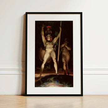 Satan Leading His Legions - Thomas Lawrence Art Print / Canvas, Ember Glow, Prints