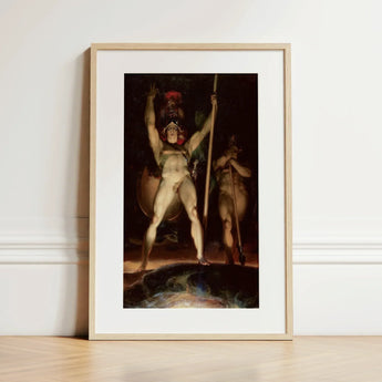 Satan Leading His Legions - Thomas Lawrence Art Print / Canvas, Ember Glow, Prints
