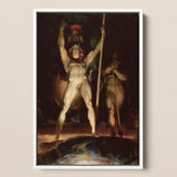 Satan Leading His Legions - Thomas Lawrence Art Print / Canvas, Ember Glow, Prints
