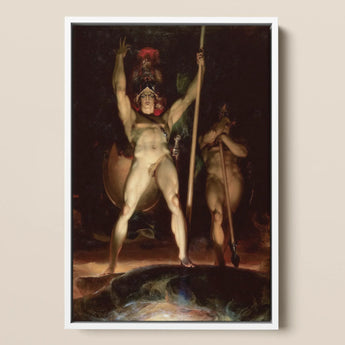 Satan Leading His Legions - Thomas Lawrence Art Print / Canvas, Ember Glow, Prints