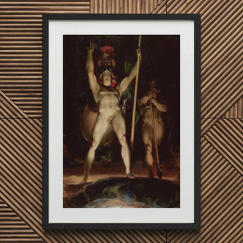 Satan Leading His Legions - Thomas Lawrence Art Print / Canvas, Ember Glow, Prints
