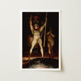Satan Leading His Legions - Thomas Lawrence Art Print / Canvas, Ember Glow, Prints