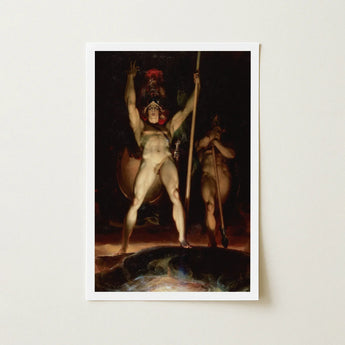Satan Leading His Legions - Thomas Lawrence Art Print / Canvas, Ember Glow, Prints