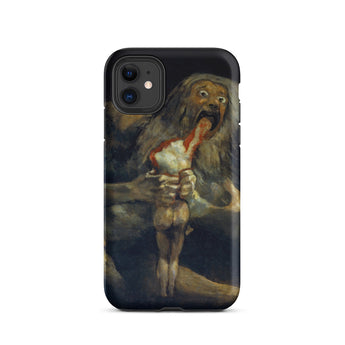 Saturn Devouring His Son - Francisco De Goya Iphone Case, 11 / Matte, Black Iphone Case Saturn Son Painting