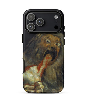 Iphone 17 Pro Max / Matte Saturn Devouring His Son - Francisco De Goya Phone Case Goya’s, Titan’s Wide Eyes