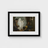 Saul and the Witch of Endor - Benjamin West Art Print / Canvas, Moonlight Breaks, Witch’s Gesture Prints