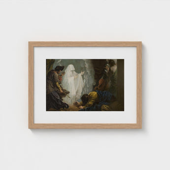Saul and the Witch of Endor - Benjamin West Art Print / Canvas, Moonlight Breaks, Witch’s Gesture Prints