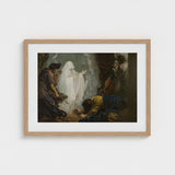 Saul and the Witch of Endor - Benjamin West Art Print / Canvas, Moonlight Breaks, Witch’s Gesture Prints