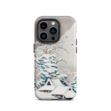 Sawatari in Snow - Hiroaki Takahashi Iphone Case, 14 Pro / Matte, Winter Landscape Phone Case