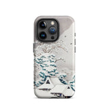 Sawatari in Snow - Hiroaki Takahashi Iphone Case, 15 Pro / Matte, Snowy Landscape Phone Case
