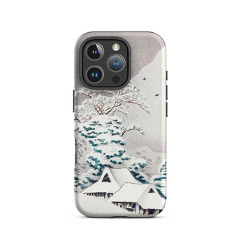 Sawatari in Snow - Hiroaki Takahashi Iphone Case, 16 Pro / Matte, Snowy Landscape Phone Case