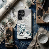 Sawatari in Snow - Hiroaki Takahashi Phone Case, Mobile Cases, Toby Leon