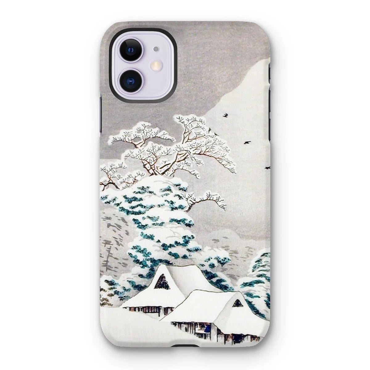 Sawatari in Snow - Hiroaki Takahashi Iphone Case - 11 / Matte