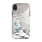 Sawatari in Snow - Hiroaki Takahashi Iphone Case - Xr / Matte