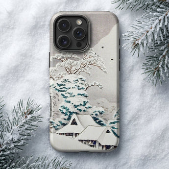 Sawatari in Snow - Hiroaki Takahashi Iphone Case, Mobile Phone Cases, Toby Leon