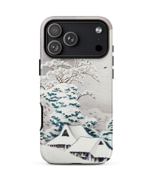 Iphone 17 Pro Max / Matte Sawatari in Snow - Hiroaki Takahashi Phone Case Takahashi’s, Winter’s Quiet Promise