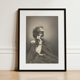 Scherzo Di Follia - Pierre-louis Pierson Art Print / Canvas, 12x18’’ / 31x46cm / Black Frame / Matboard, Posters Prints & Visual Artwork,
