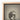 Framed Black-and-white Photographic Print Woman Curly Hair Glass Scherzo Di Follia, Small Black Passe-partout, Soft Warm Gray, Pierson’s