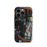 Sculptor’s Studio - Max Beckmann Iphone Case, Iphone Case Abstract Art