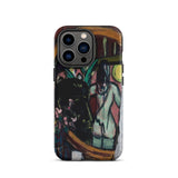 Sculptor’s Studio - Max Beckmann Iphone Case, Iphone Case Abstract Art Design