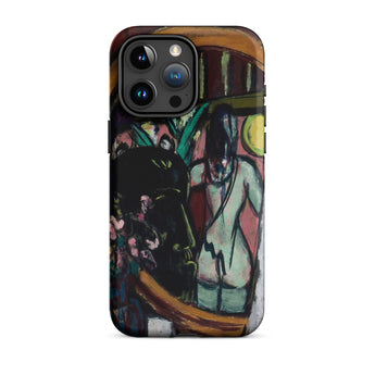 Sculptor’s Studio - Max Beckmann Iphone Case, Phone Case Abstract Art Design