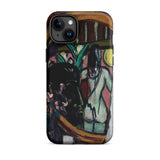 Sculptor’s Studio - Max Beckmann Iphone Case, Phone Case Abstract Painting