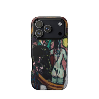 Sculptor’s Studio - Max Beckmann Phone Case Iphone 17 Pro / Matte Iphone 12 Pro Max Case Abstract Painting Design
