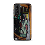 Sculptor’s Studio - Max Beckmann Samsung Case, Galaxy S21 Plus / Matte, Smartphone Case Colorful Expressive Painting