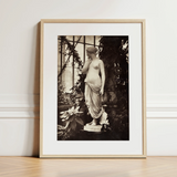 Sculpture of Venus Art Print / Canvas, 12x18’’ / 31x46cm / Natural Frame / Matboard, Posters Prints & Visual Artwork, Toby Leon