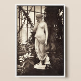 Sculpture of Venus Art Print / Canvas, 12x18’’ / 31x46cm / White Frame, Posters Prints & Visual Artwork, Toby Leon