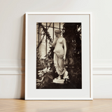 Sculpture of Venus Art Print / Canvas, 12x18’’ / 31x46cm / White Frame / Matboard, Posters Prints & Visual Artwork, Toby Leon