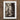 White-framed Black-and-white Photograph Classical Marble Statue Draped Fabric Venus Turns, Sepia Toning Warms, Passionflower Vines Climb,