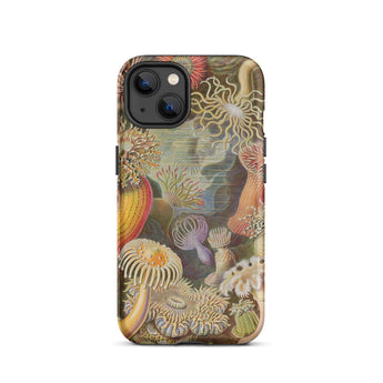 Sea Anemones - Ernst Haeckel Iphone Case, 13 / Matte, Sea Anemone Patterned Phone Case