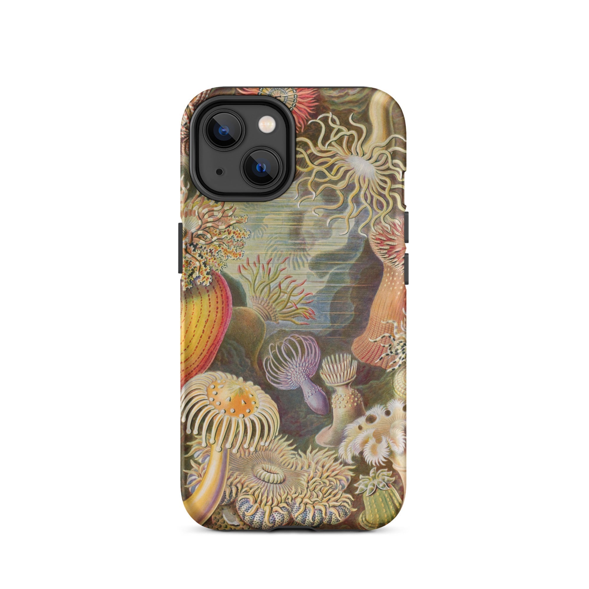 Sea Anemones Ernst Haeckel Iphone Case, 14 / Matte, Sea Anemone Patterned Phone Case